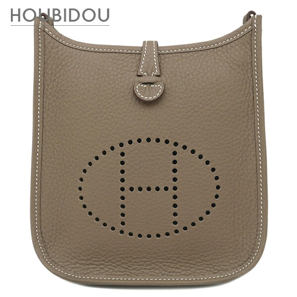 エルメス HERMES ショルダーバッグ エヴリン TPM 16 ロング アマゾン トリヨンクレマンス エトゥープ シルバー金具 グレージュ 2025年製 K 【箱】【中古】|HOUBIDOU 心斎橋店