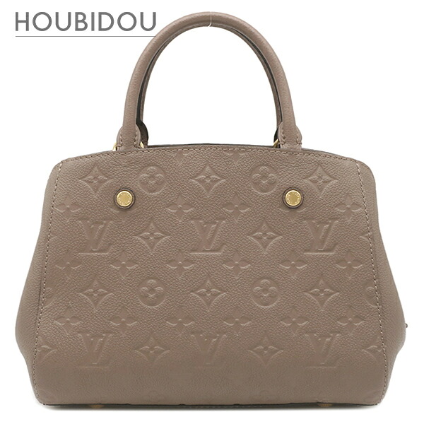ルイヴィトン LOUIS VUITTON 2WAYバッグ モンテーニュBB モノグラムアンプラント トープ系 ゴールド金具 ショルダーバッグ TJ3175 【保存袋】【中古】｜HOUBIDOU 心斎橋店