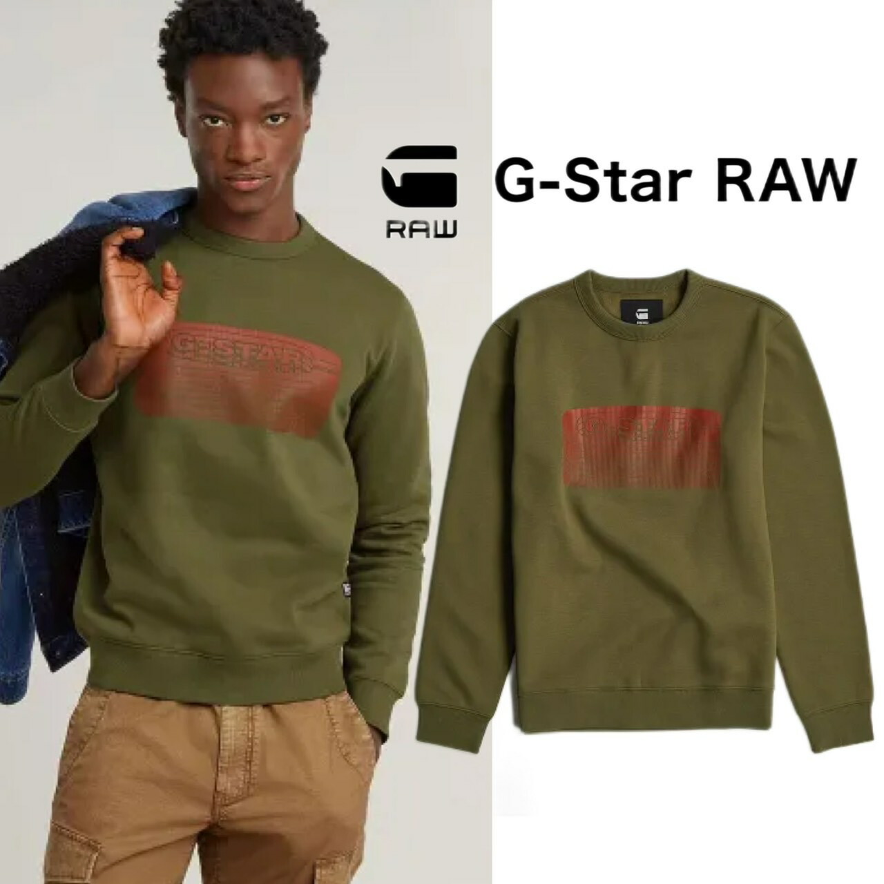 楽天市場】G-STAR RAW ジースターロウ トレーナー スウェット 裏