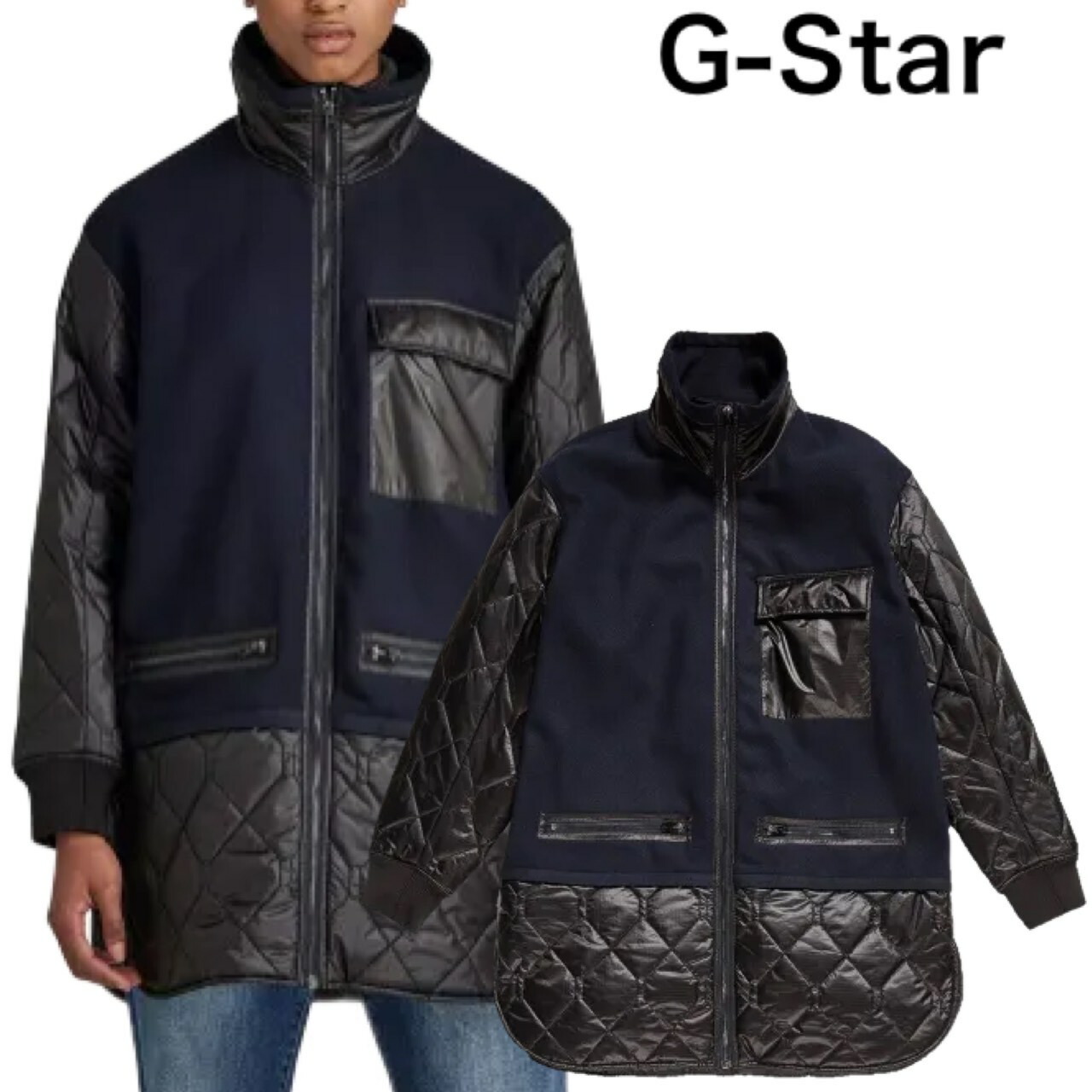 楽天市場】ジースターロウ（G-Star RAW）レディース コート ブラック系