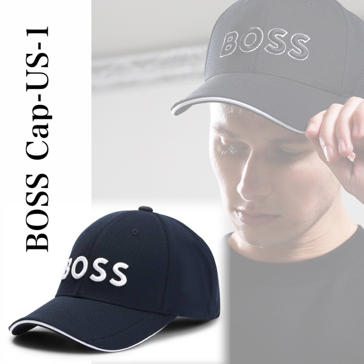 大谷翔平選手愛用ブランド☆【Hugo Boss】ロゴ キャップ 帽子 大谷翔平愛用ブランド*HUGO BOSS*刺繍ロゴ キャップ帽子 - メルカリ