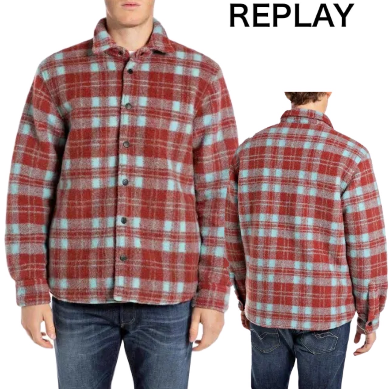 REPLAY リプレイ ジャケット メンズ レディース ユニセックス オールシーズン 正規品 ブランド プレゼント ギフト M8429 .000.52722｜MY COLOR