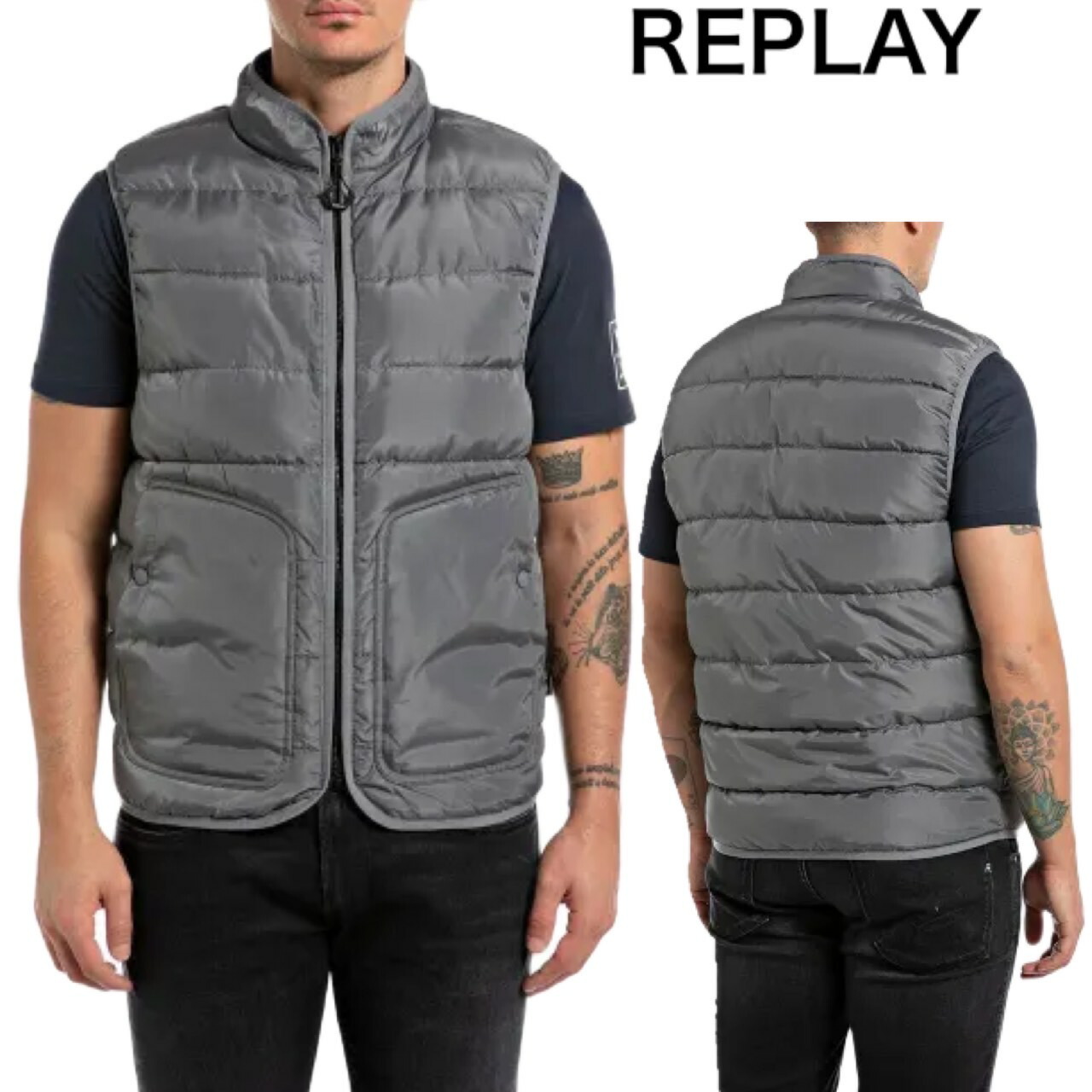 楽天市場】REVERBERATE リバーバレイト ベスト サイズ:FREE 24SS ノー