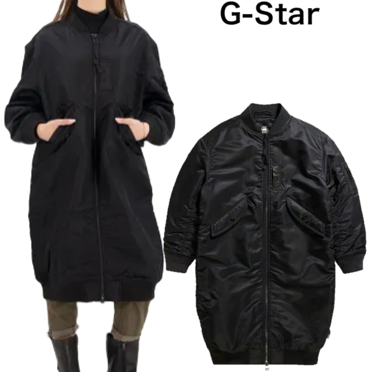 G-Star Raw ジースター ファースト 上衣レディース  置き目品 一般受けブランド名 差し上げ物 差し上げ物 D23543-C143 コート・ジャケット-レディースファッション