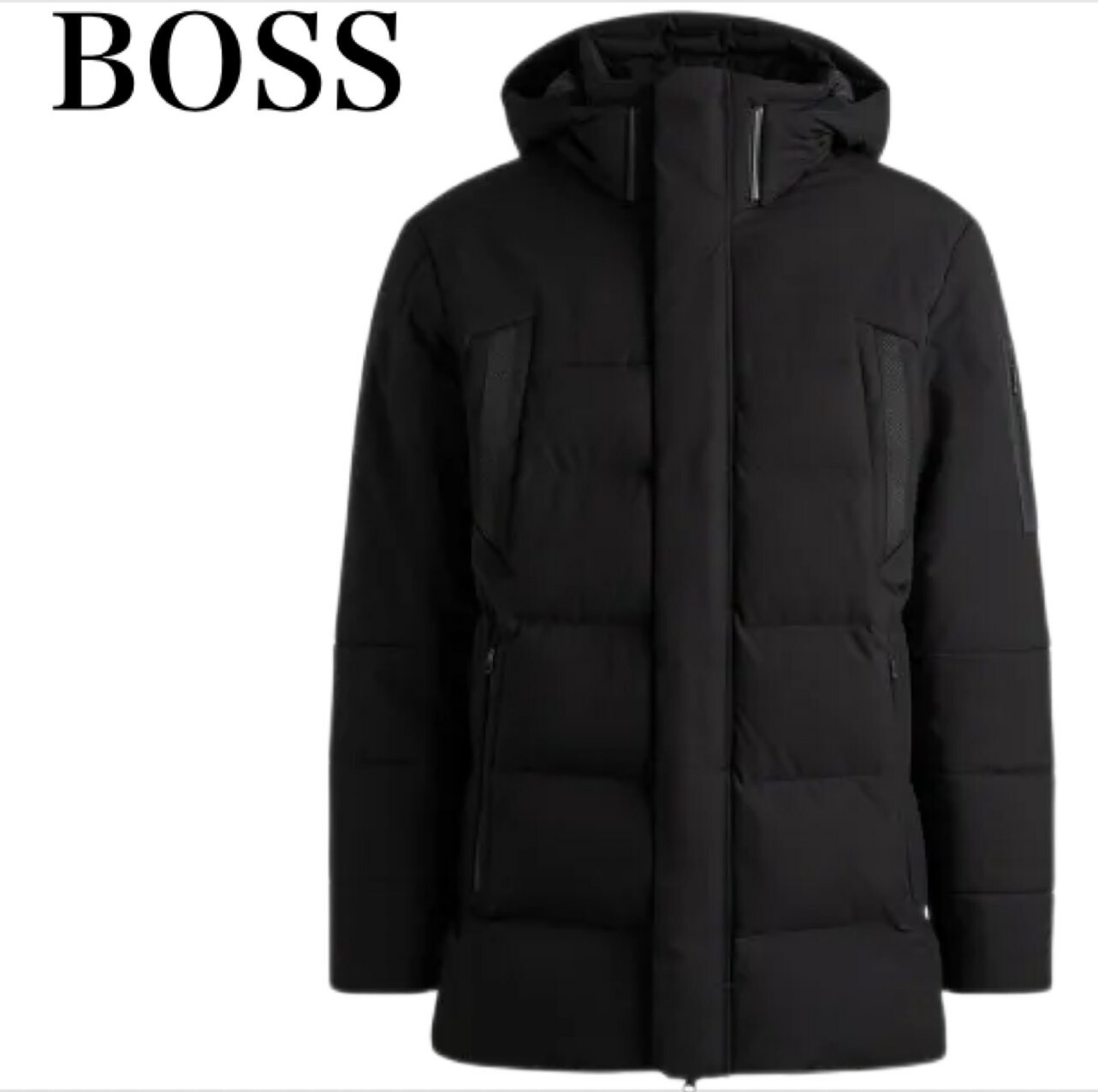 楽天市場】ヒューゴ ボス ダウンジャケット コート ネイビー メンズ