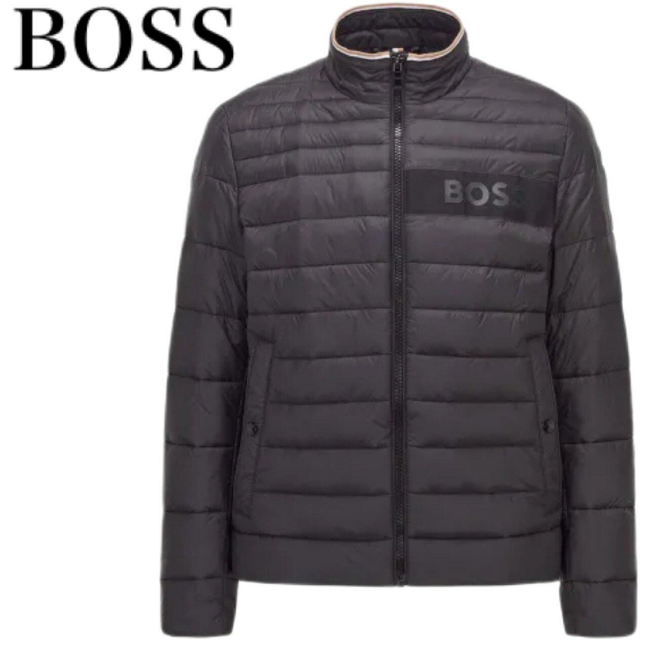 楽天市場】ヒューゴ ボス ジャケット ブルゾン ネイビー メンズ HUGO