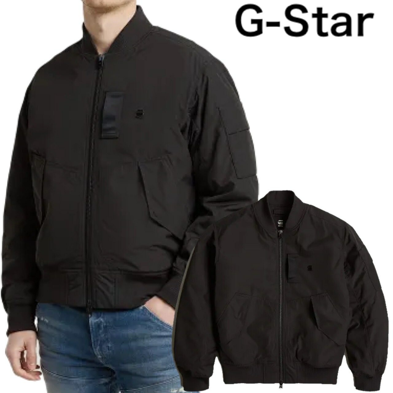 G-Star Raw ジースター ファースト 上衣 メンズ レディース ユニ一発やる 置き目品 一般受けブランド名 差し上げ物 差し上げ物 Flight Ga-1 メンズファッション-コート・ジャケット