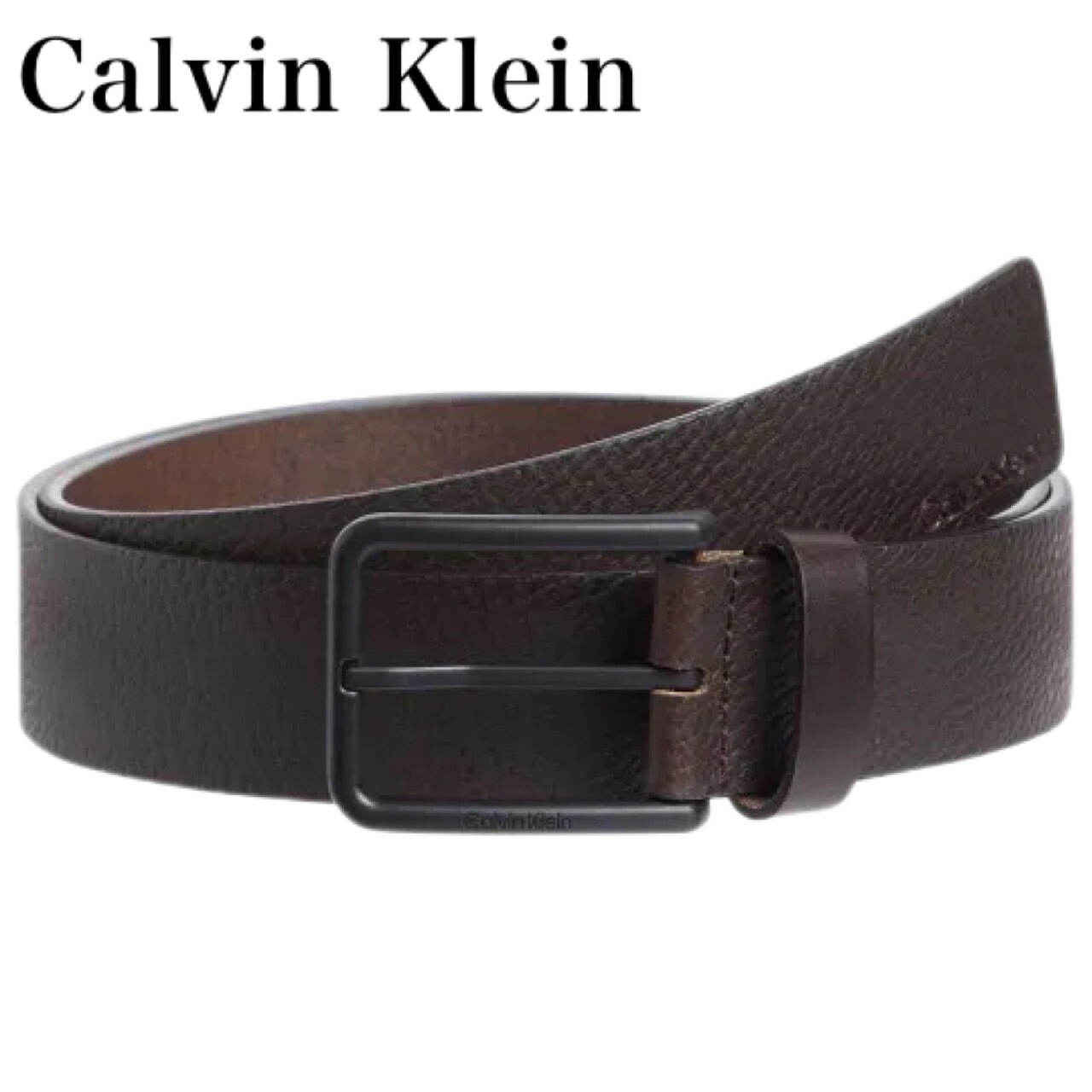 Calvin Klein カルバンクライン メンズ ベルト ロゴ ブランド サイズ調節 プレゼント ギフト 高級感 Pb 35mm｜MY COLOR