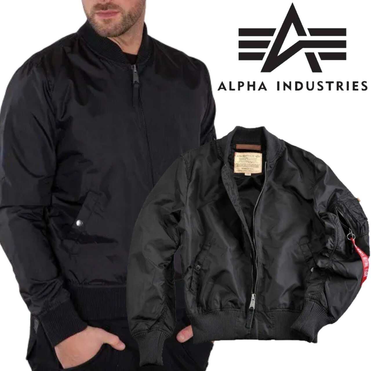 限定品 GOLD'S GYM ゴールドジム MA-1 黒　Lサイズ ALPHA 限定品 GOLD'S GYM ゴールドジム MA-1 黒 Lサイズ ALPHA - メルカリ