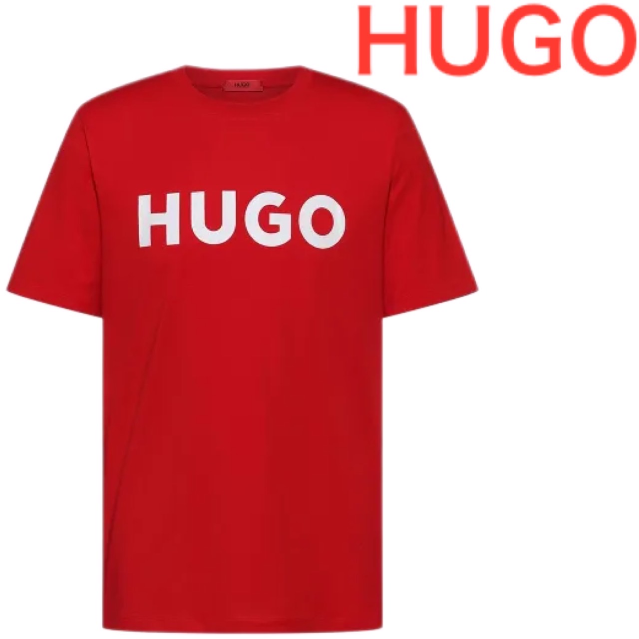 HUGO BOSS ヒューゴボス ティーシャツ 労働者の一団のど首 メンズ ロゴタイプ ブランド名 大谷翔平 愛用ブランド名 Dulivio トップス-Tシャツ・カットソー-メンズファッション