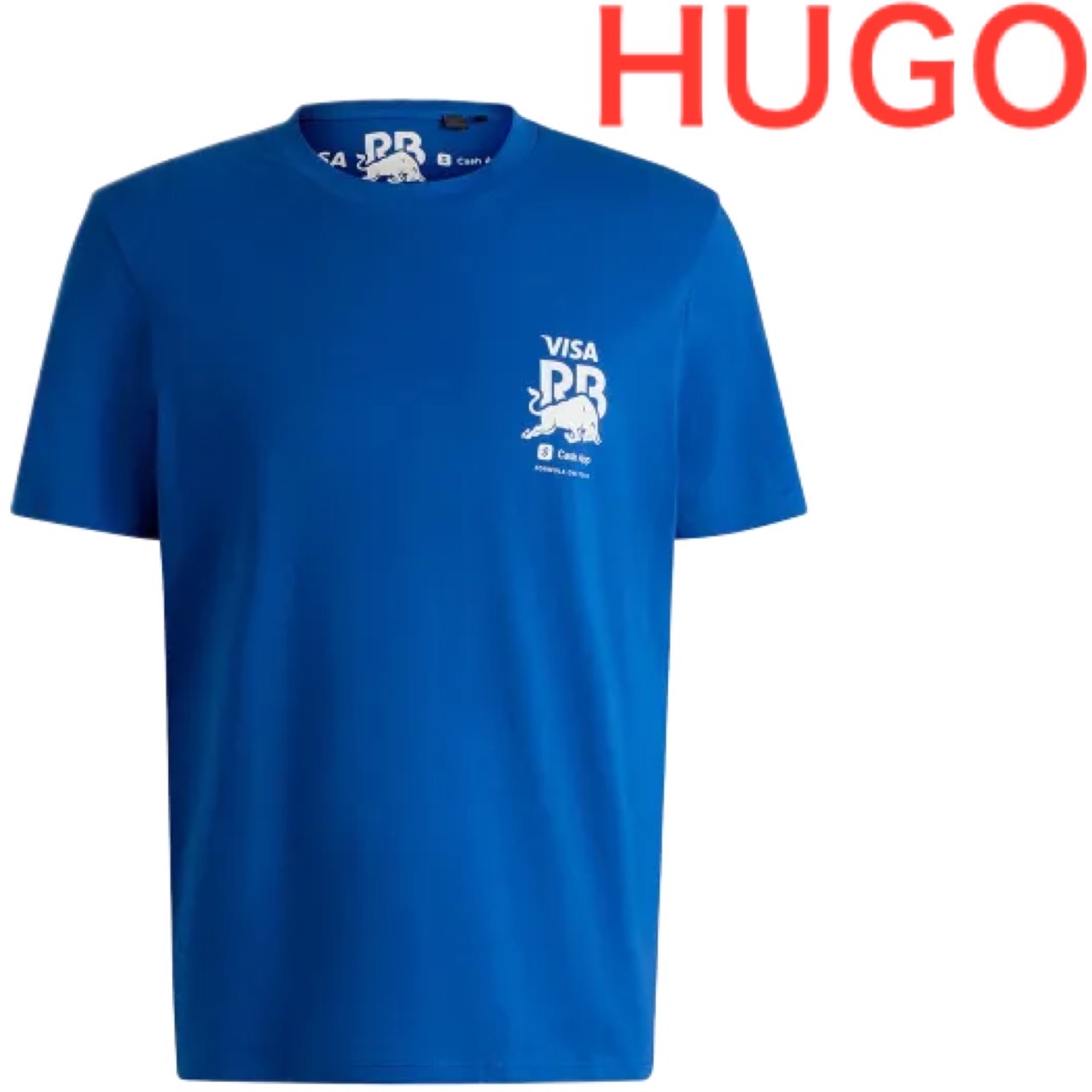 HUGO BOSS ヒューゴボス Tシャツ クルーネック メンズ ロゴ ブランド 大谷翔平 愛用ブランド X Visa Cash App RB25 01 10262283 01｜MY COLOR