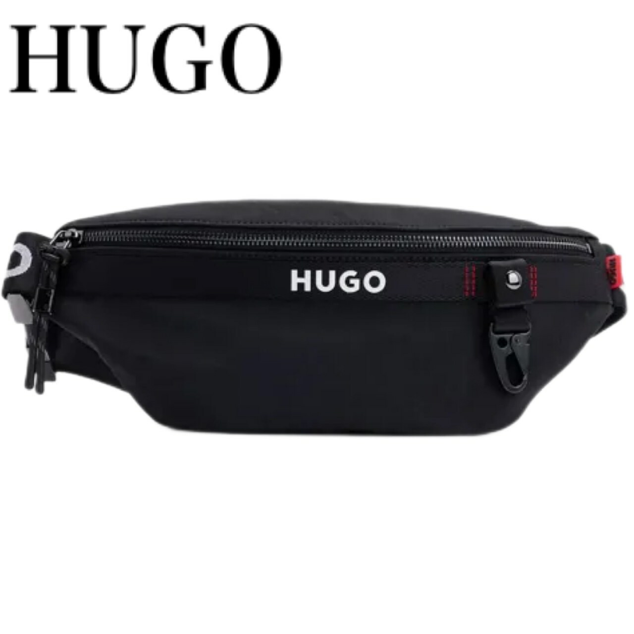 030101 HUGO BOSS レザー ウエスト ポーチ バッグ ブラック Amazon | [ヒューゴ ボス] ウエストポーチ ボディバッグ