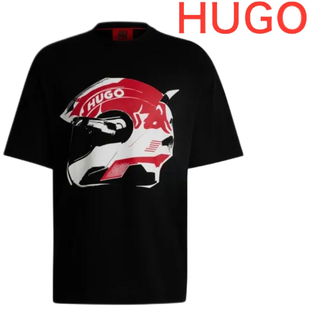 HUGO BOSS ヒューゴボス ティーシャツ 労働者の一団のど首 メンズ ロゴタイプ ブランド名 大谷翔平 愛用ブランド名 Dit Rb 10257318 トップス-メンズファッション