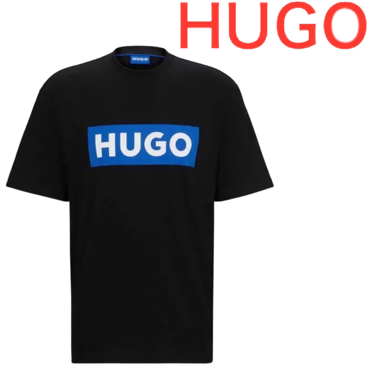 HUGO BOSS ヒューゴボス Tシャツ クルーネック メンズ ロゴ ブランド 大谷翔平 愛用ブランド Nico BLUE｜MY COLOR
