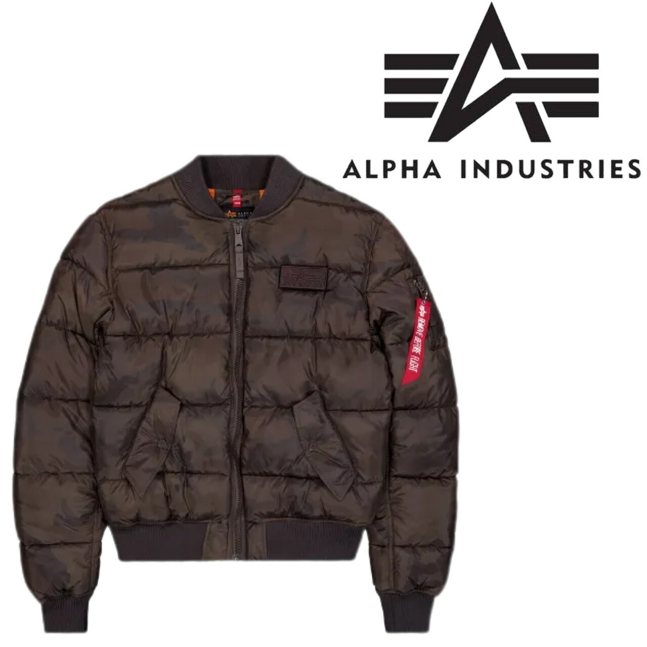 極美！ALPHA INDUSTRIESアルファ・インダストリーズ迷彩柄 MA-1 楽天市場】大きいサイズ メンズ ALPHA INDUSTRIES アルファ