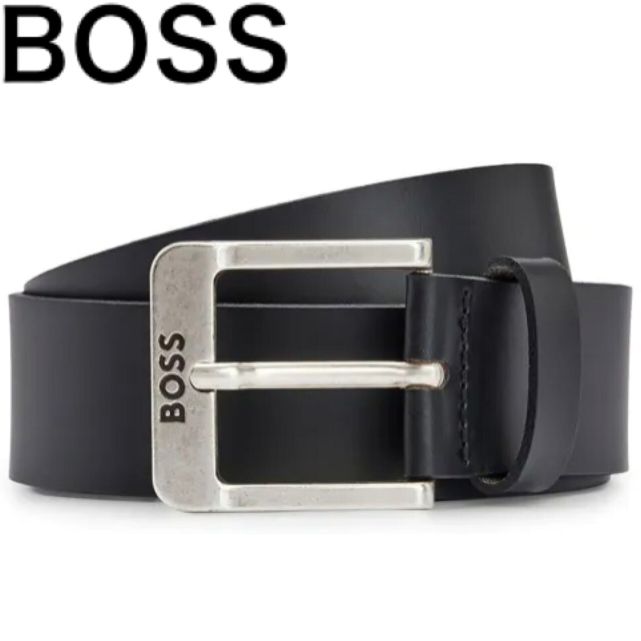 HUGO BOSS ヒューゴボス メンズ 胴締め ロゴタイプ   ブランド名 大いさ自然調整 差し上げ物 差し上げ物 御前上等感 商行為 流行り物 大谷翔平 愛用ブランド名 Jemio Sz40 メンズベルト-ベルト・サスペンダー