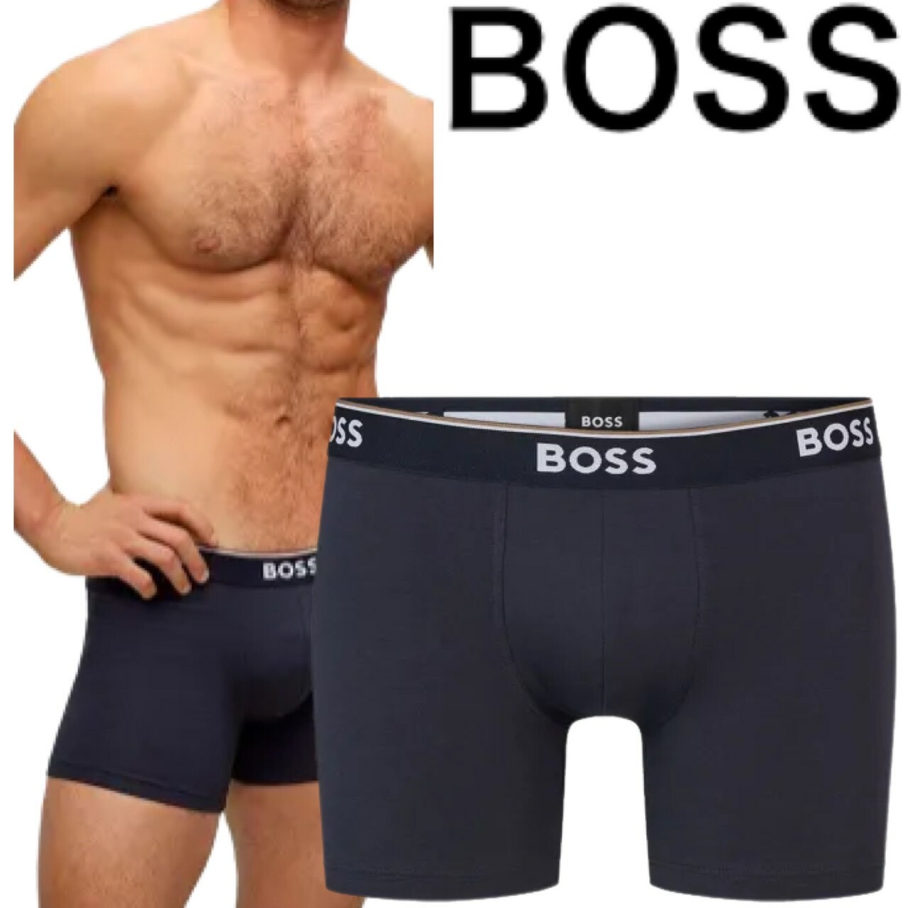 HUGO BOSS ヒューゴボス メンズ ボクサーパンツ 正規品 人気ブランド プレゼント ギフト Power｜MY COLOR
