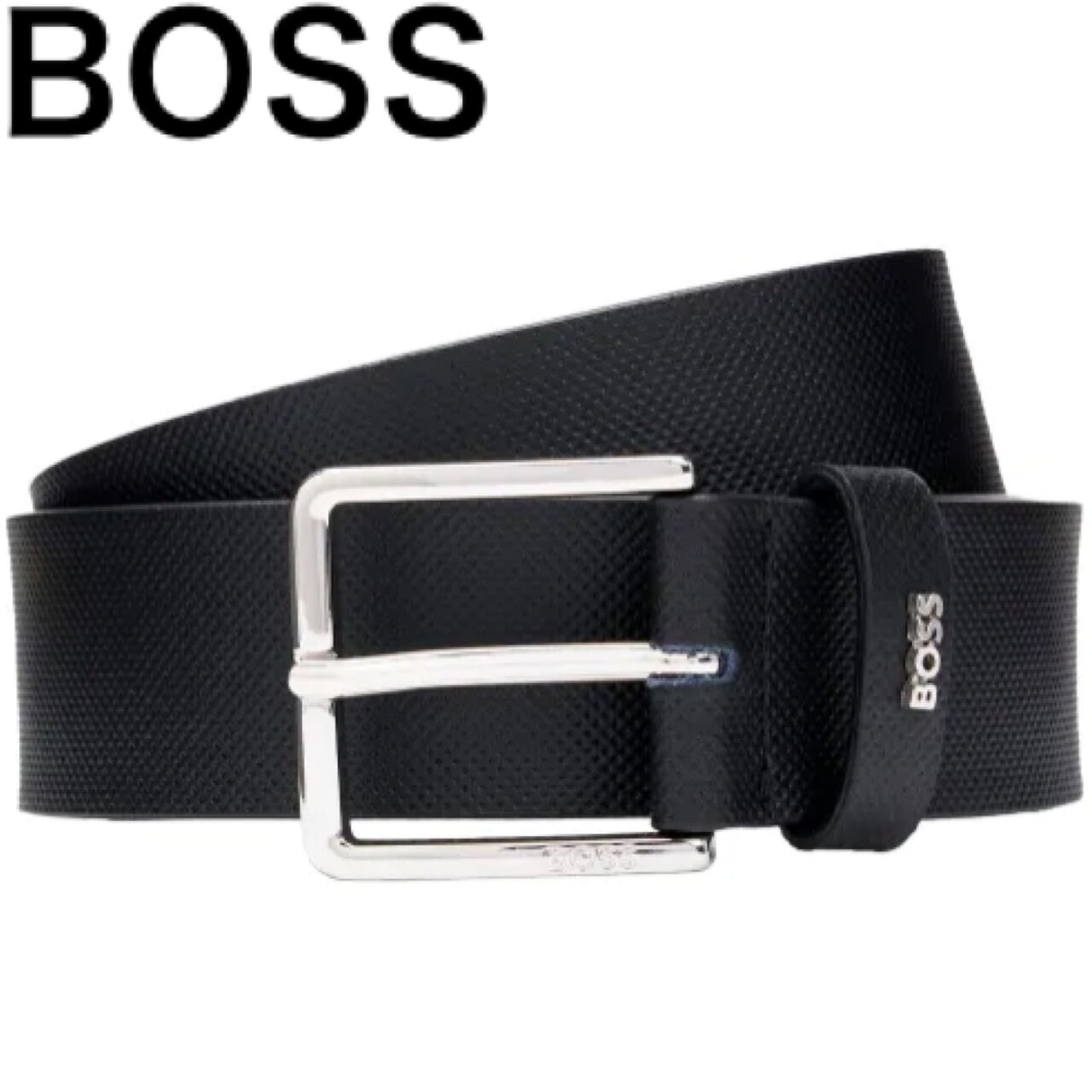 HUGO BOSS ヒューゴボス メンズ ベルト ロゴ ブランド サイズ調節 プレゼント ギフト 高級感 ビジネス ファッション 大谷翔平 愛用ブランド Ther SZ35 10245706 01|MY COLOR