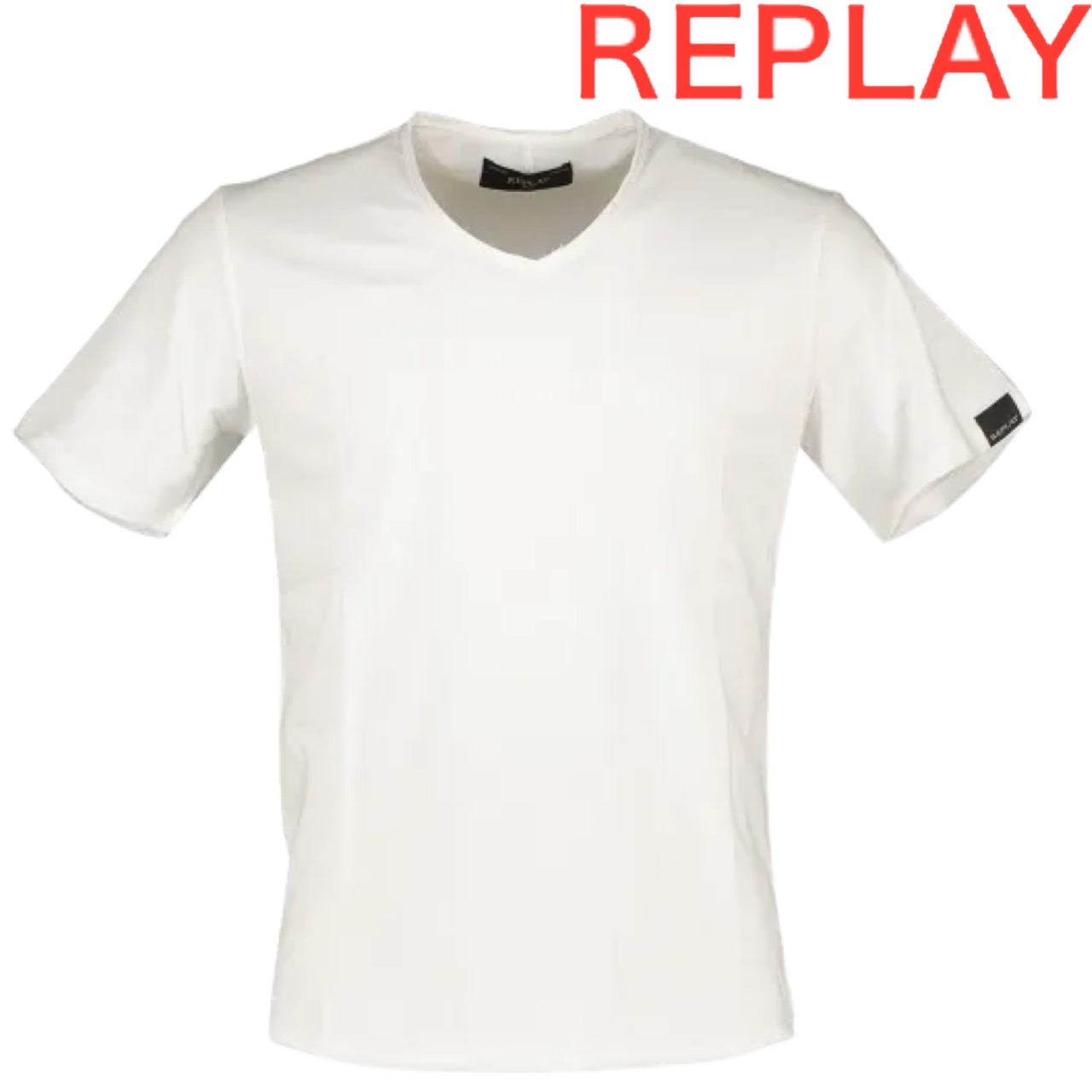 REPLAY リプレイ クルーネック Vネック Tシャツ メンズ レディース ユニセックス オールシーズン ファッション 正規品 ブランド プレゼント ギフト M3591A.000.2660｜MY COLOR