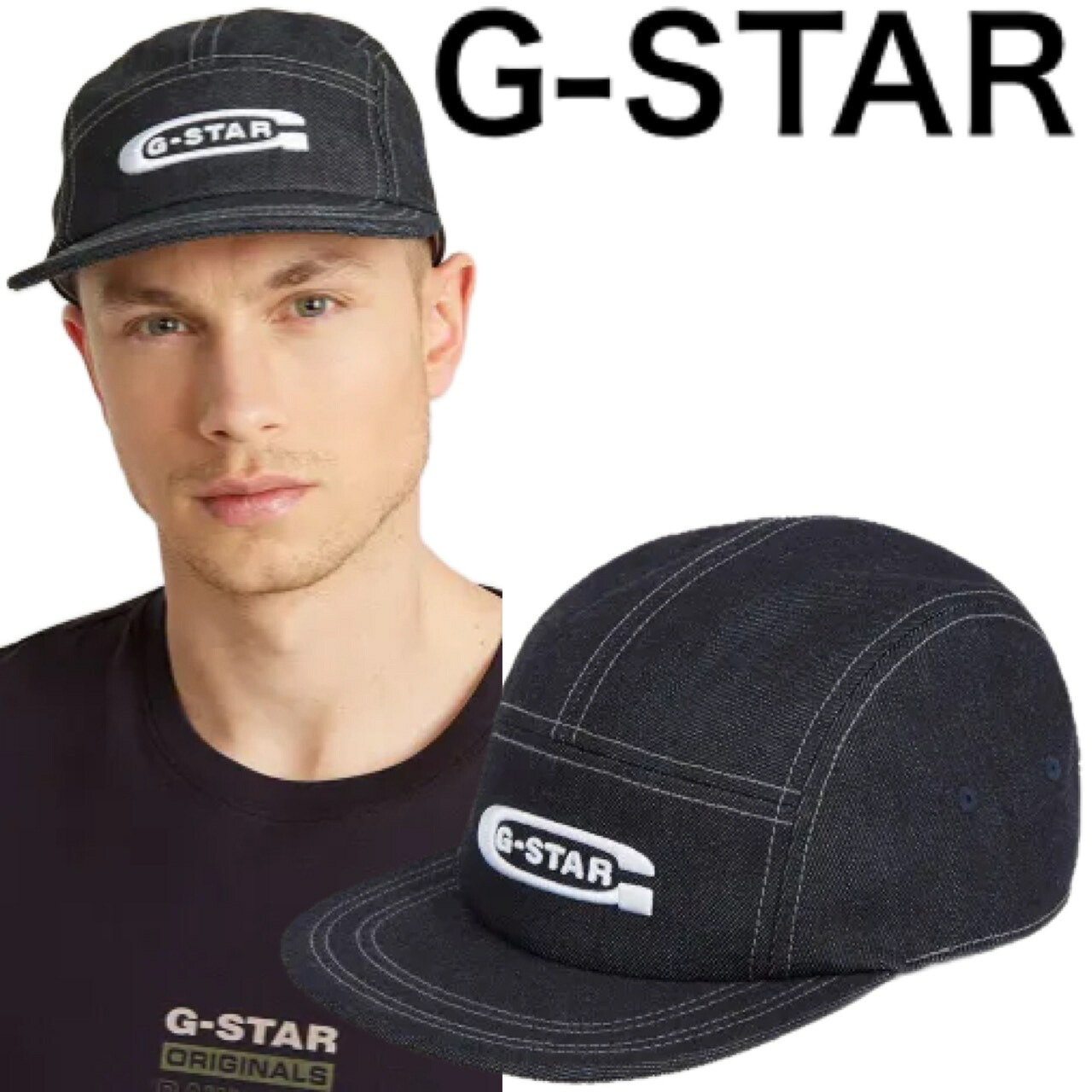 G-Star Raw ジースターロウ キャップ メンズ レディース ユニセックス 正規品 プレゼント ギフト ブランド Flat Brim 5 Panel|MY COLOR
