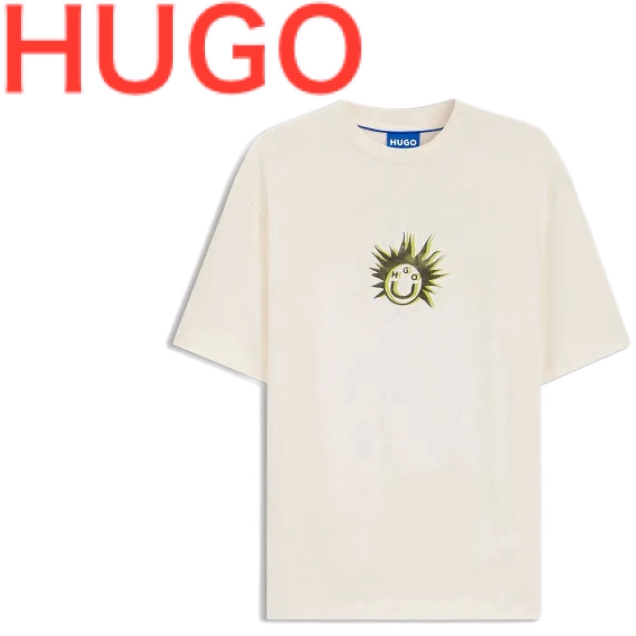 HUGO BOSS ヒューゴボス 労働者の一団のど首 ティーシャツ 置き目品 ブランド名 差し上げ物 差し上げ物 Nylix 10272987 01 トップス-Tシャツ・カットソー