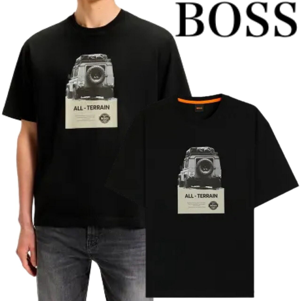 HUGO BOSS ヒューゴボス Tシャツ メンズ レディース ユニセックス ロゴ ブランド 大谷翔平 愛用ブランド Wagon 10273657 01｜MY COLOR 8,103円