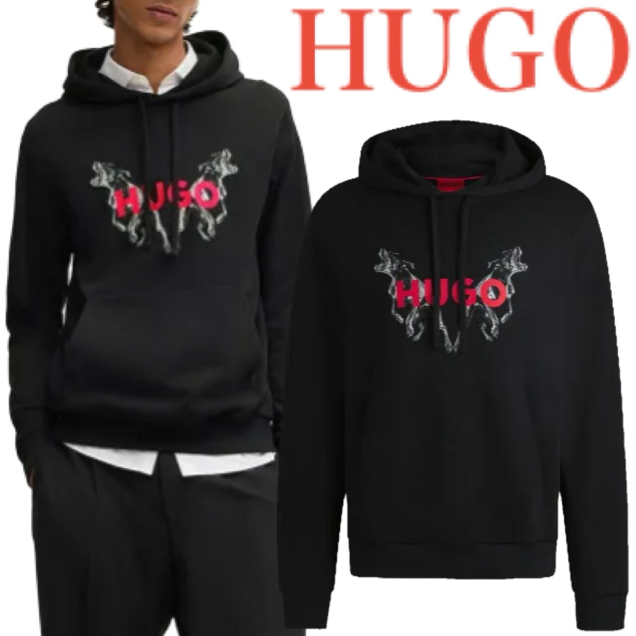 HUGO BOSS ヒューゴボス パーカー  メンズ レディース ユニ一発やる 置き目品 ブランド名 差し上げ物 差し上げ物 Dueleyo