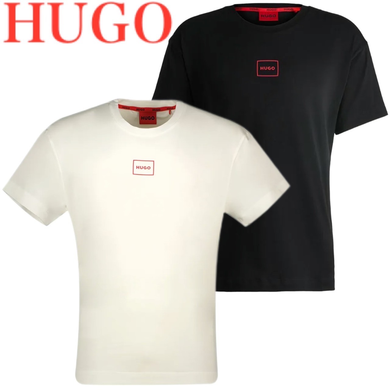 HUGO BOSS ヒューゴボス プルオーバー 労働者の一団のど首 半袖 プルオーバー 2枚仕掛ける メンズ ロゴタイプ 置き目品  ブランド名 大谷翔平 運動選手 愛用 ブランド名 Laze 10261152