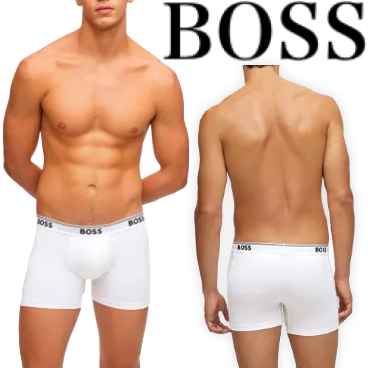 HUGO BOSS ヒューゴボス ボクサーパンツ 正規品 おしゃれ プレゼント ギフト 大谷翔平選手 愛用ブランド 高級感 Power｜MY COLOR