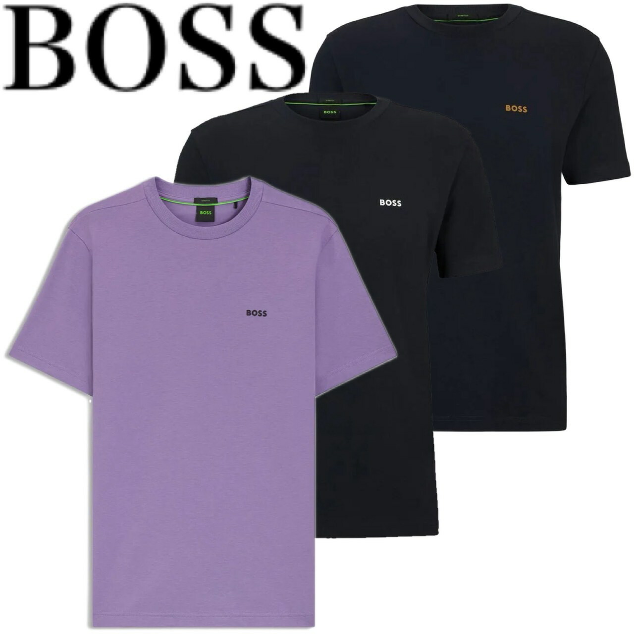 HUGO BOSS ヒューゴボス プルオーバー 労働者の一団素っ首 半袖 プルオーバー メンズ ロゴタイプ 置き目品  ブランド名 大谷翔平 運動選手 愛用 ブランド名 50506373