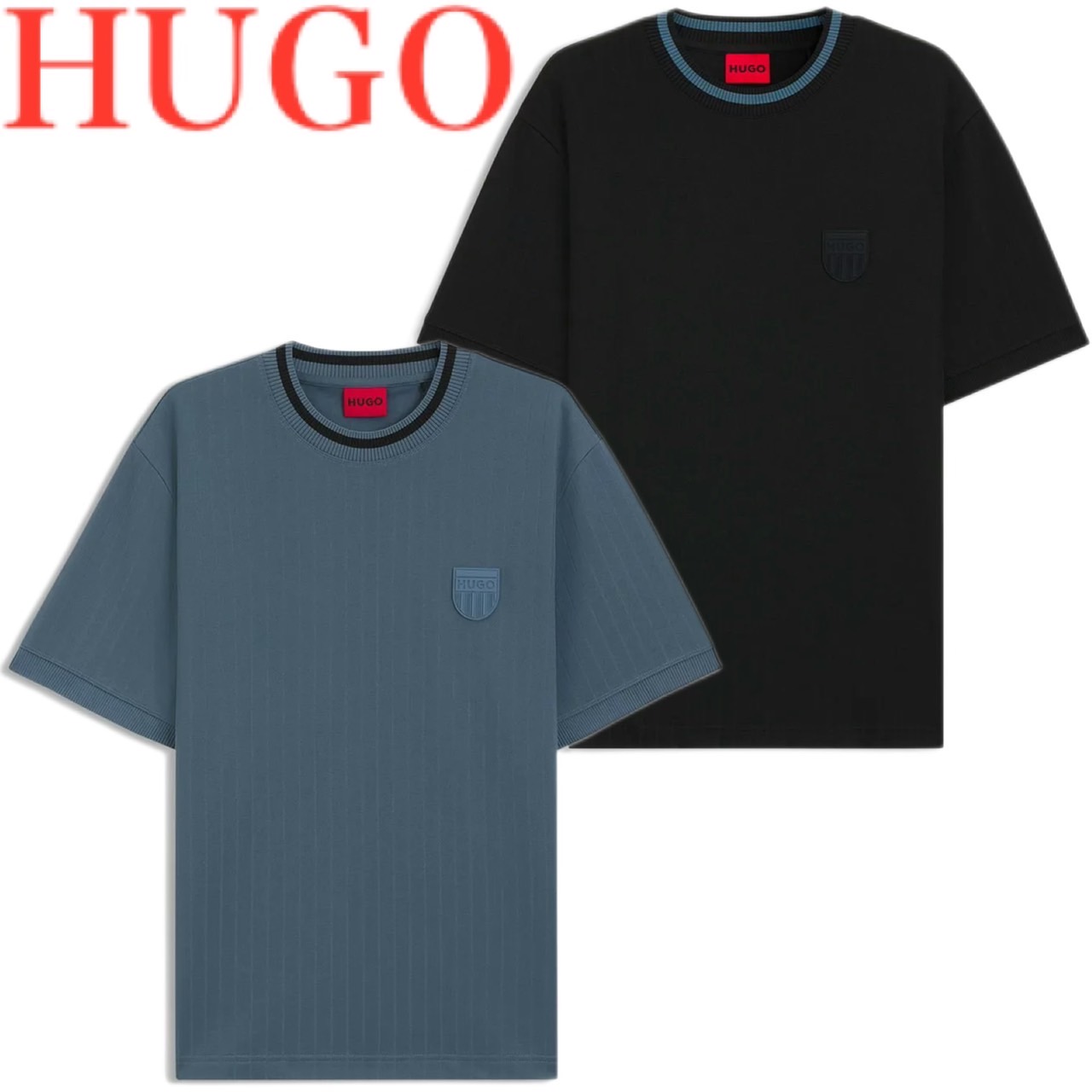 HUGO BOSS ヒューゴボス Tシャツ クルーネック 半袖 シャツ メンズ ロゴ 正規品  ブランド 大谷翔平 選手 愛用 ブランド Davros 10276218