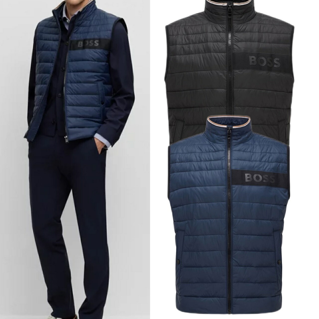 楽天市場】HUGO BOSS ヒューゴボス ダウンベスト 50548711 10275028