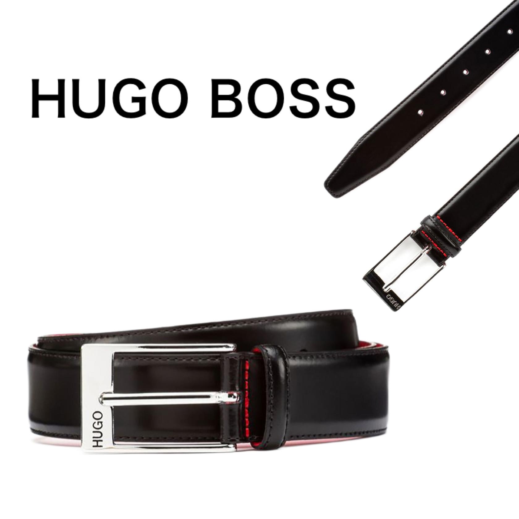 BOSS ボス　ベルト　レザー　80サイズ HUGOBOSS ギフト　父の日 compass1749784098.jpg