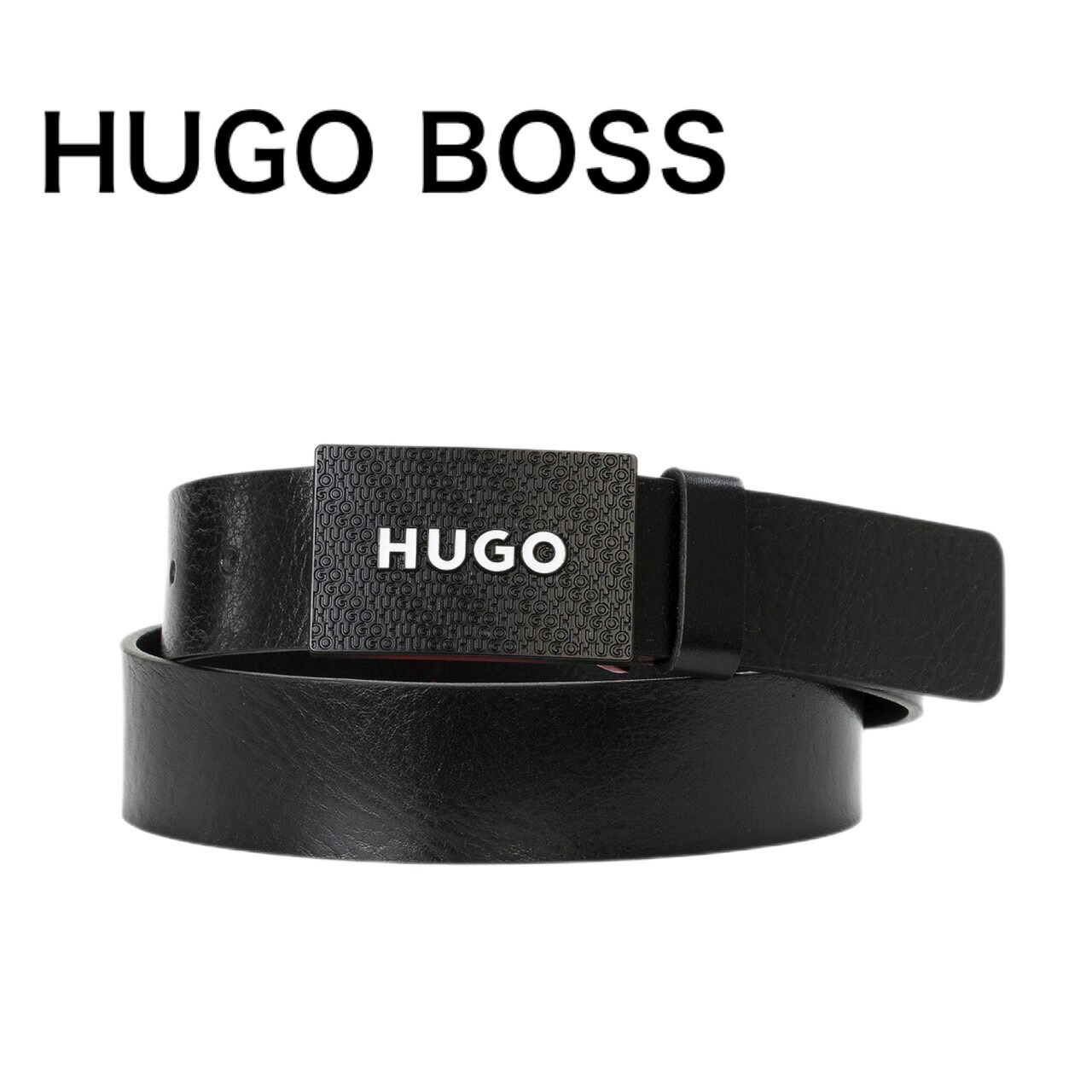 楽天市場】HUGO BOSS ヒューゴボス メンズ ベルト ロゴ ブランド