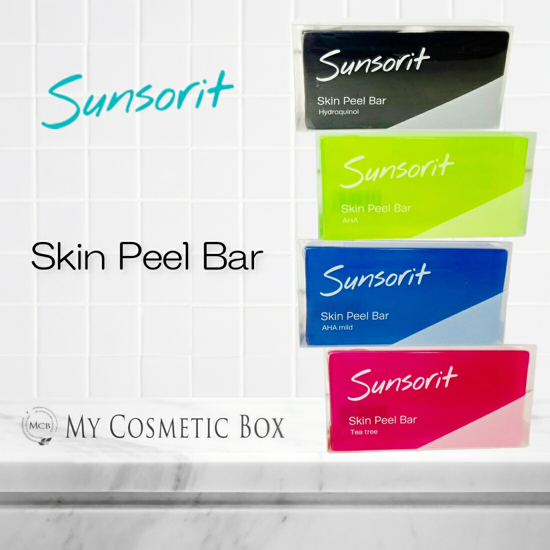 楽天市場】サンソリット スキンピールバー ハイドロキノール (黒