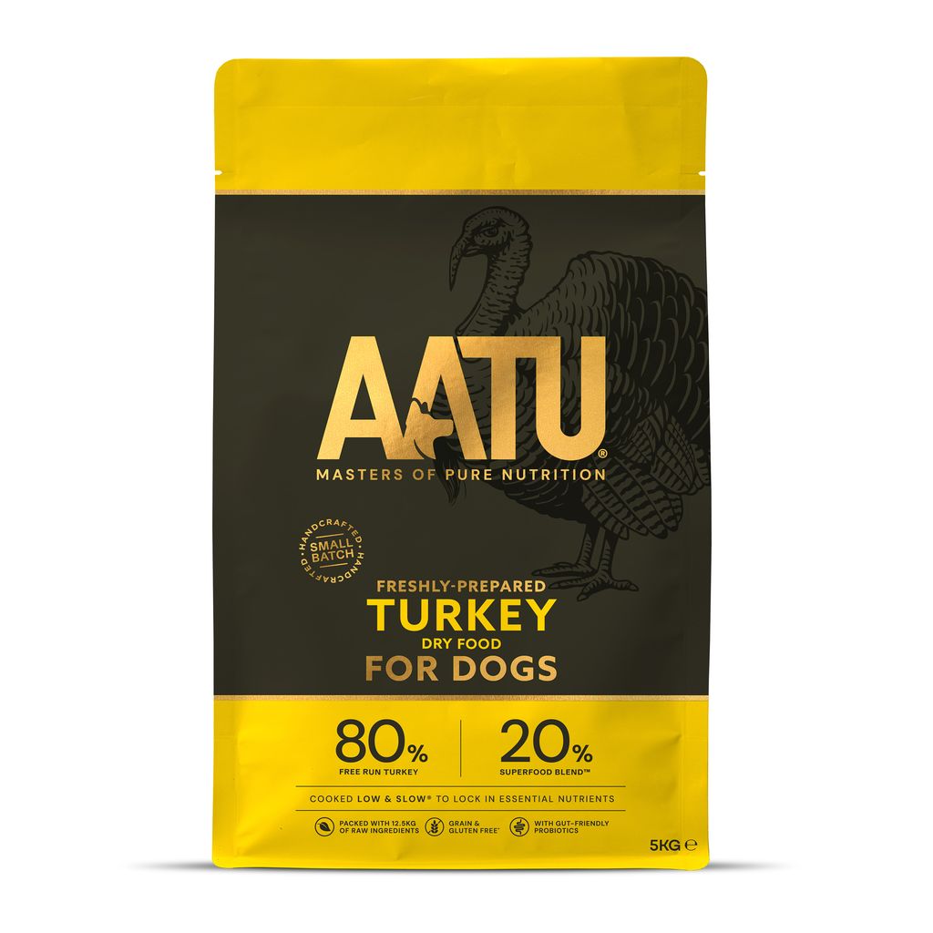 AATU 犬用 アートゥー 七面鳥 5kg ドッグフード 素っ気ないボンネット アレルギー反応 グレインフリー グルテン無償性