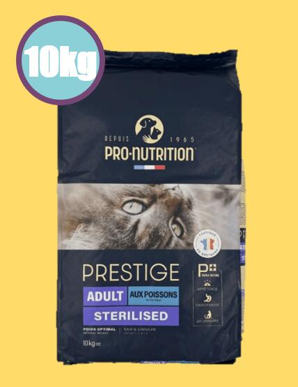 プレスティージ 猫用 アダルト 避妊去勢 フィッシュ 10kg