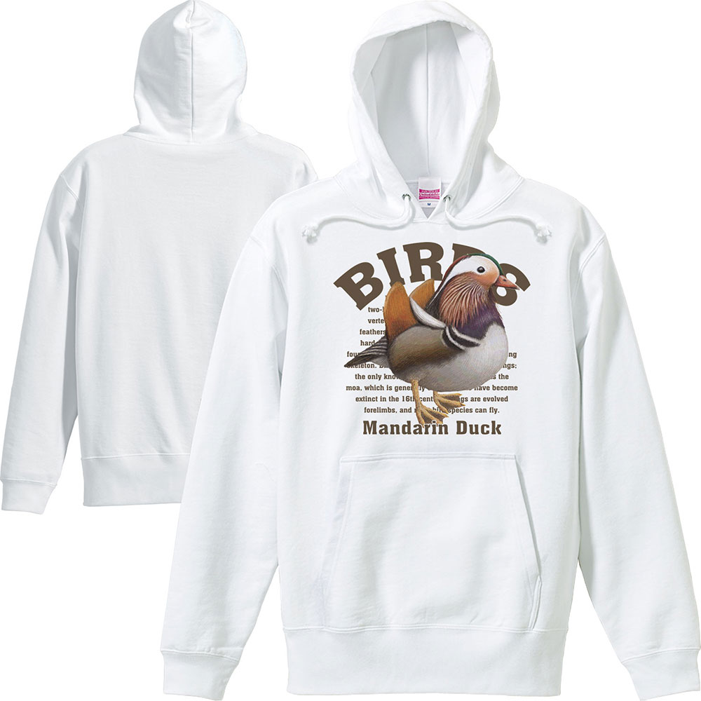 オシドリ（鳥シリーズ）／パーカー