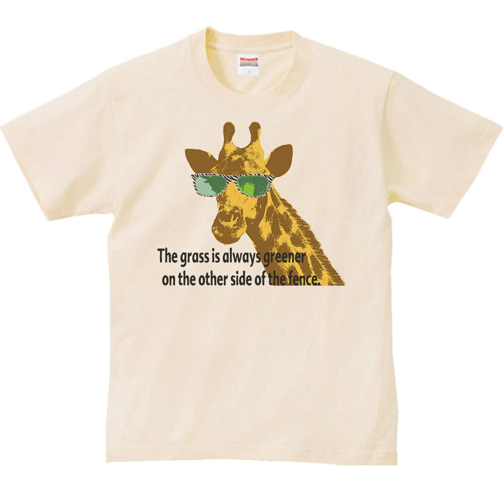 GALLERYDEPT.☆関税込☆ポッシュ キリン柄 半袖Tシャツ 和柄パイル地半袖Tシャツ◇衣櫻｜半袖トップス｜サクラスタイル