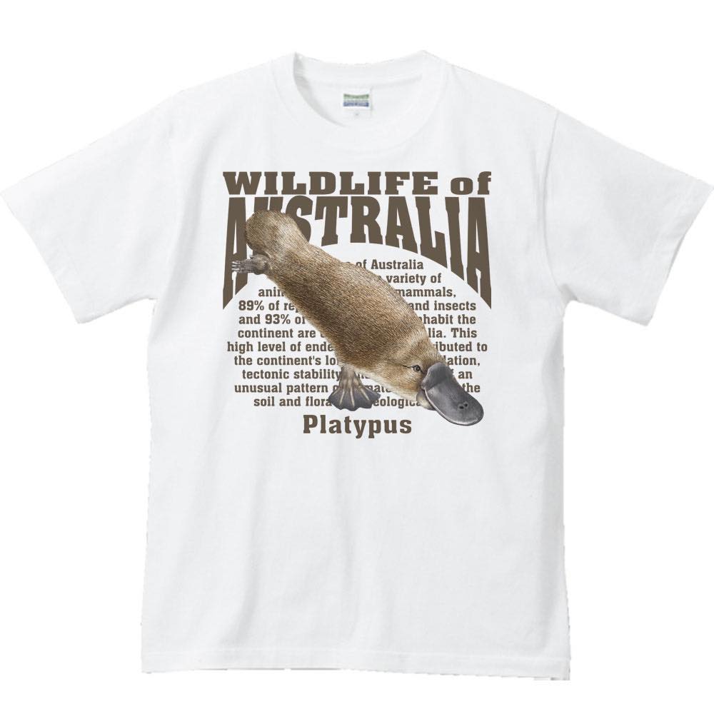 楽天市場】カモノハシ（オーストラリアの生物）／長袖Tシャツ : MYDS