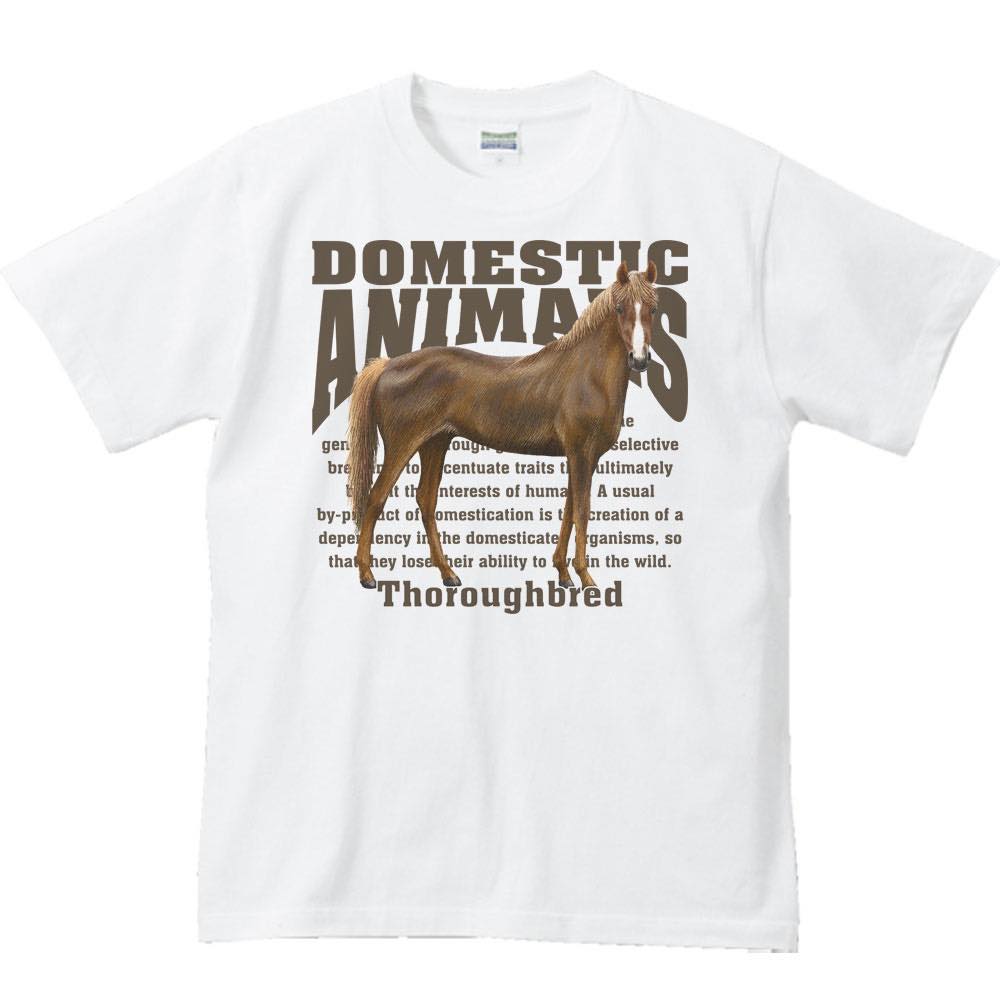 楽天市場 馬 サラブレッド 飼育動物 家畜 半袖tシャツ Myds 楽天市場店 楽天市場 馬 サラブレッド 飼育動物 家畜 半袖tシャツ Myds 楽天市場店