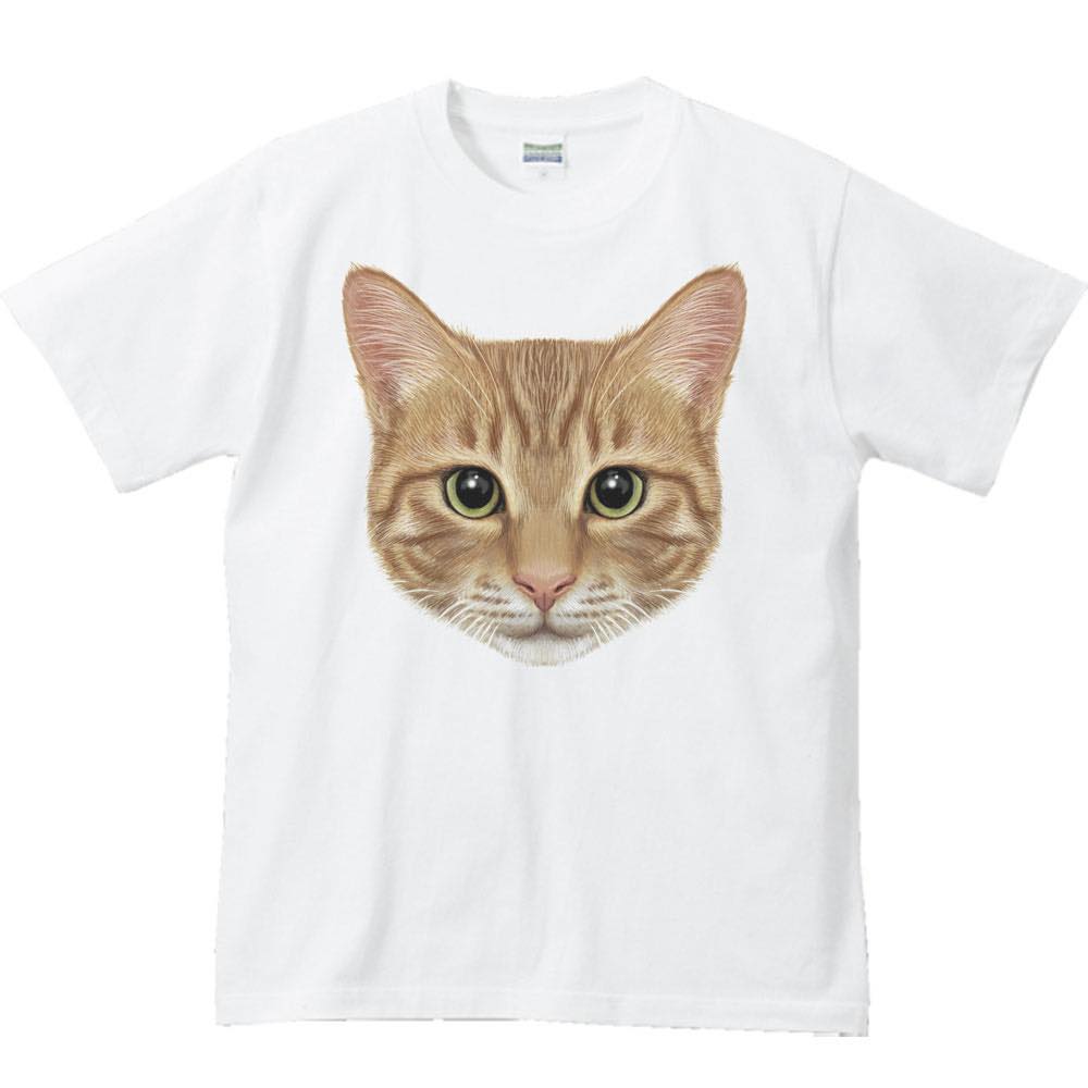 楽天市場 ミックス猫の顔 茶トラ 雑種 半袖ｔシャツ Myds 楽天市場店