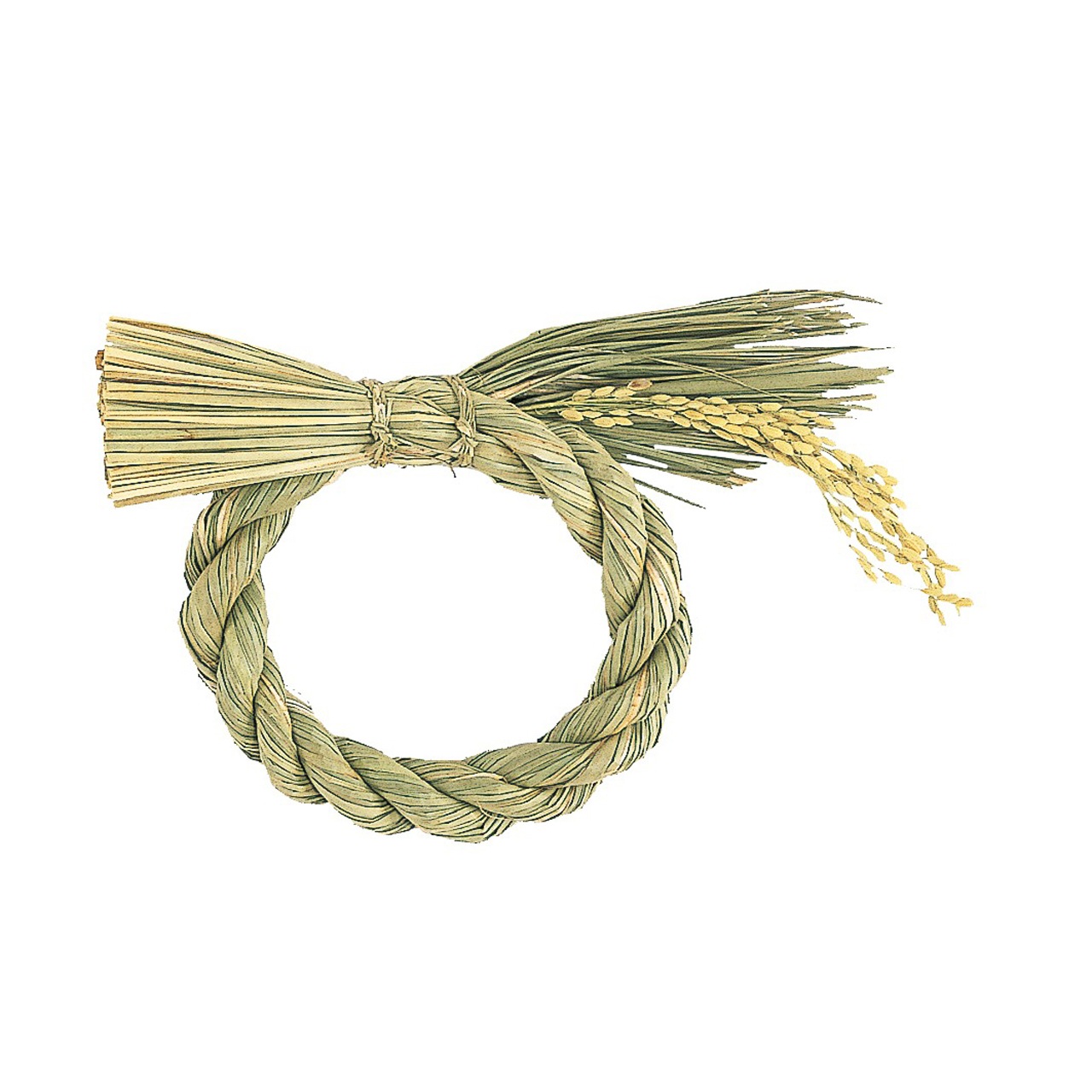 楽天市場】いわみ稲わらリース 穂付 22 25-1115-0 花 資材 資材 特集