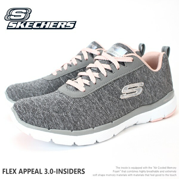skechers flex appeal 3.0 with air cooled memory foam