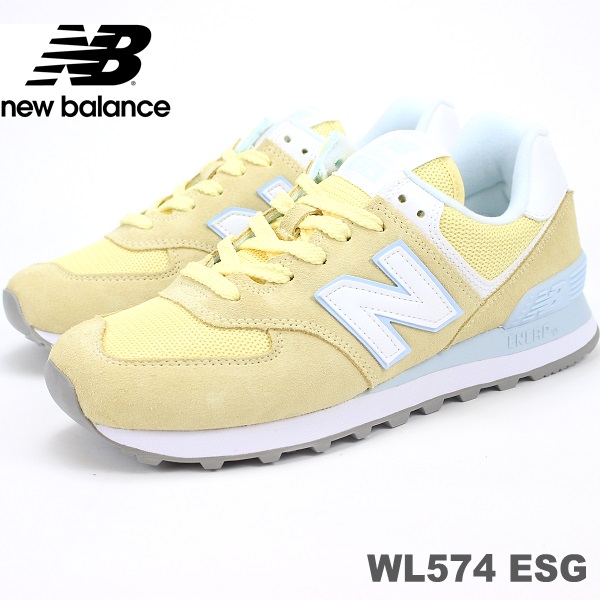 womens yellow new balance shoes