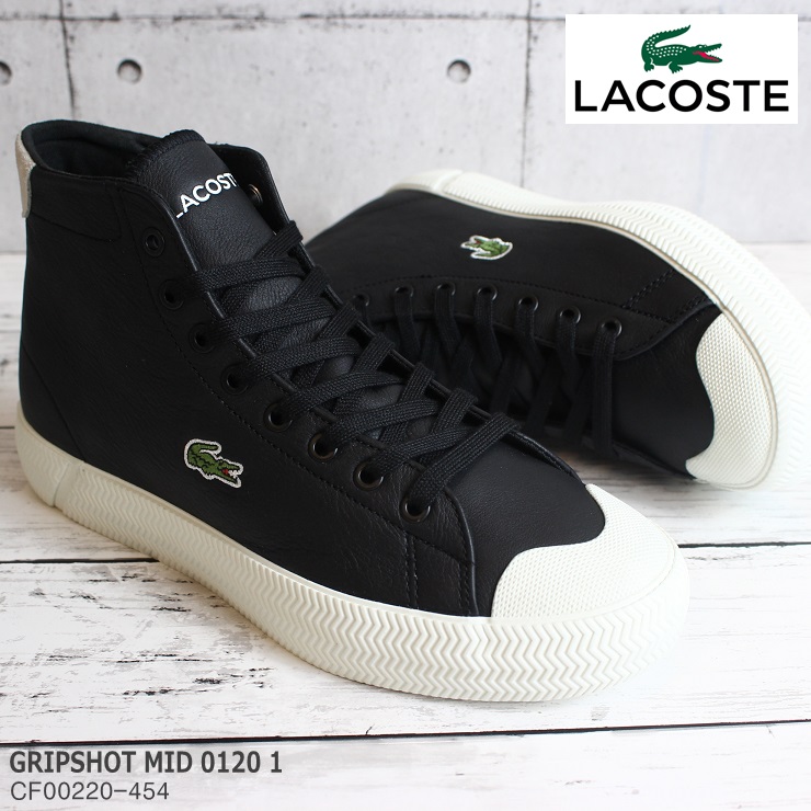 好評 ラコステ レディーススニーカーlacoste Gripshot Mid 01 1 Cf002 454 Blk Off Wh白 スニーカー ハイカットスニーカー 即納最大半額 Hidroecologicadelteribe Com