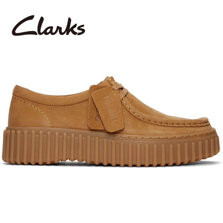 楽天市場】クラークス トーヒルロー ダークサンドスエードClarks