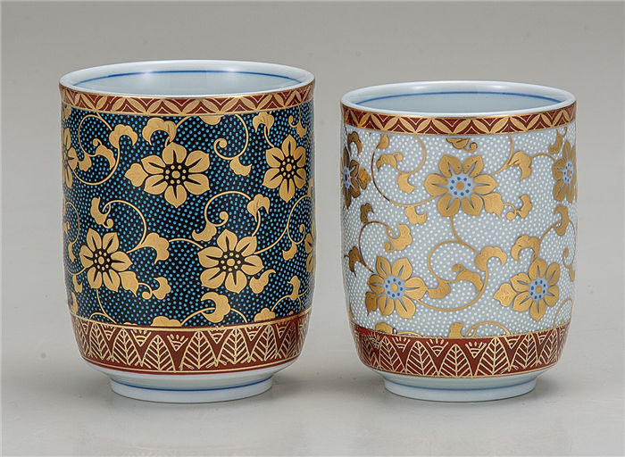 くらしを楽しむアイテム 湯呑みセット 来客用 おしゃれ 可愛い かわいい 高級 ペア 湯呑み茶碗 日本制 九谷焼 コンビ鉄仙 組湯呑 湯のみ ギフト プレゼント 食器 陶瓷器 茶碗 おしゃれ Kutani Te K6 702 Adrm Com Br