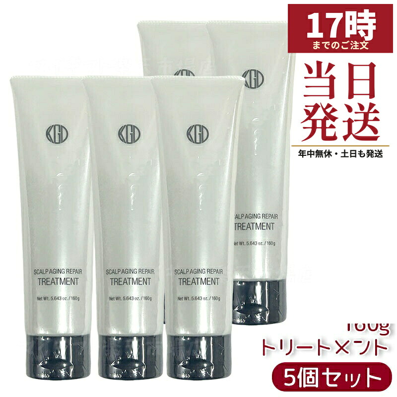 【5個セット】江原道 スカルプ エイジング リペア トリートメント 160g プラチナシルク ダメージ補修 ハリコシ ツヤ 頭皮ケア 無添加 サロン専売 国内正規品 送料無料