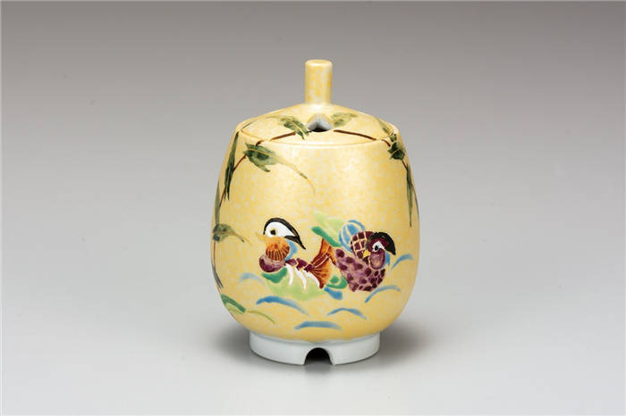 人気商品 香炉-竣工 上場 竣工 上場 創立 周年 九谷焼 日本製 陶器 ...